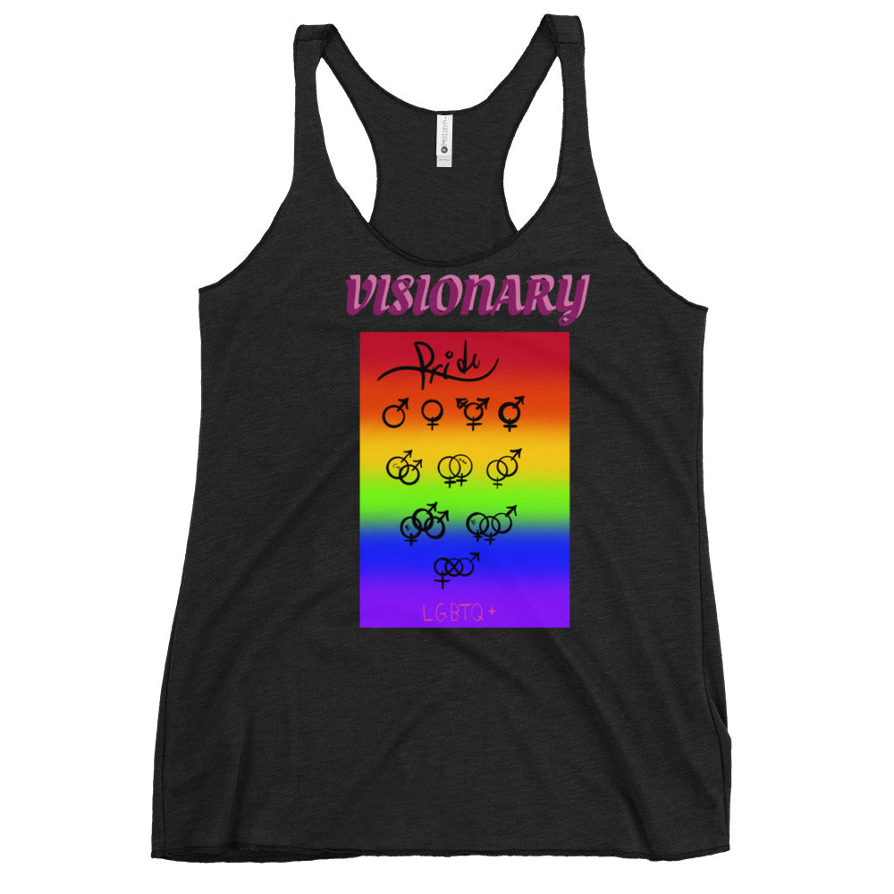 Prideful Visions Women Racerback Tank